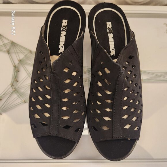 Romika "Mokassetta 335" Perforated Sandals. NIB. Size 37/US 6-6.5 - Picture 4 of 12